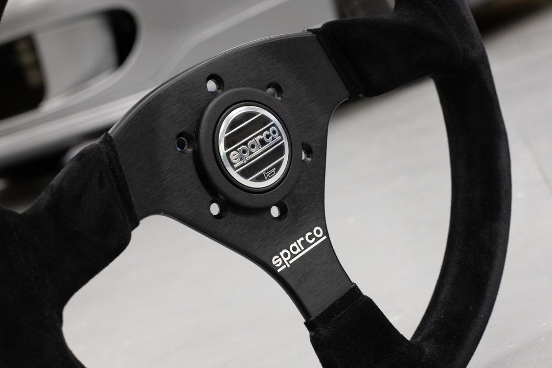 Sparco Steering Wheel 383 Suede Black ubicaciondepersonas.cdmx.gob.mx